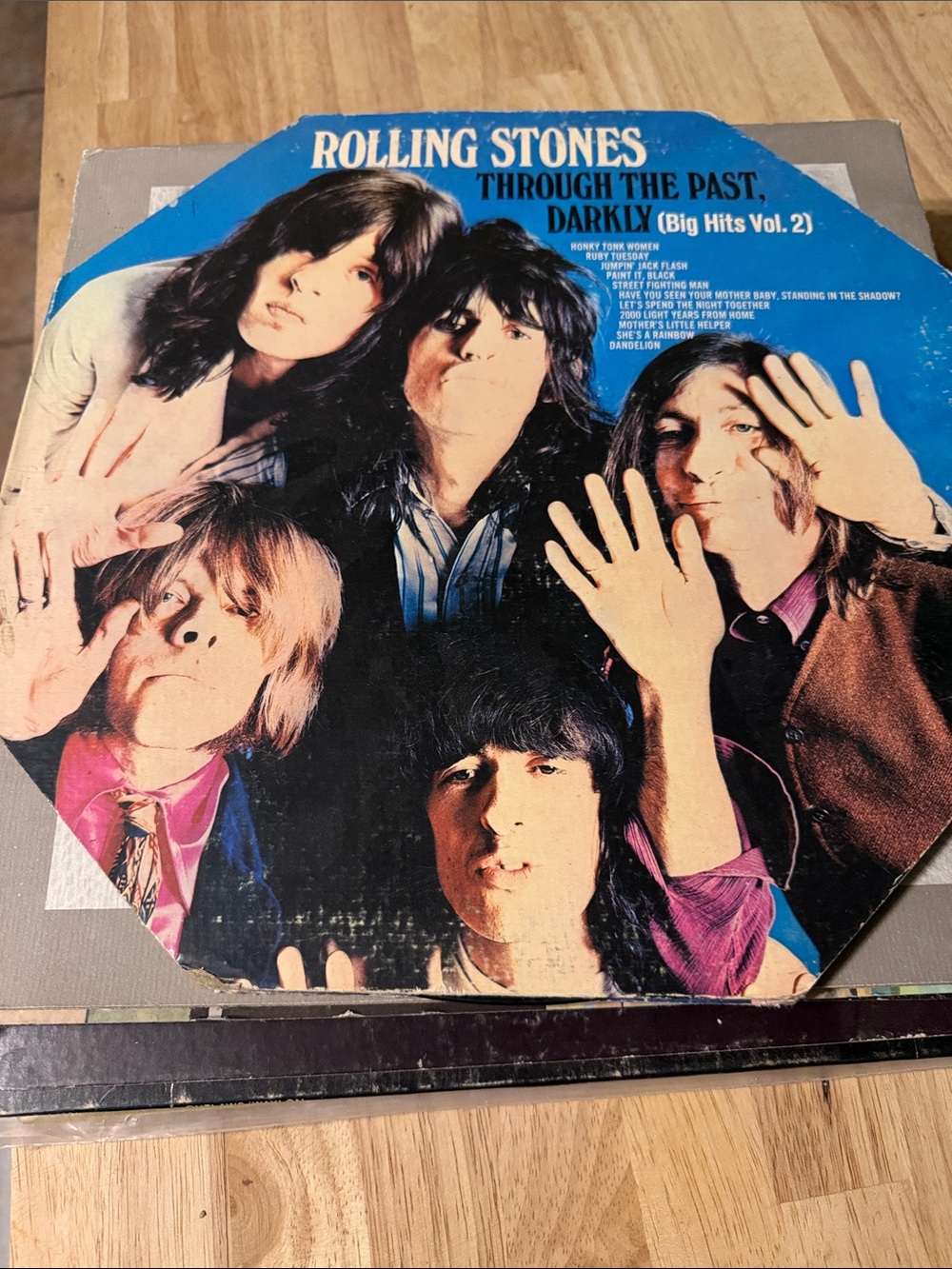 Vintage Rolling Stones through the past,darkly big hits vol.2